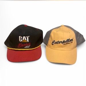 Vintage CAT Racing Hats